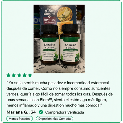 Biora™ Verdes Diarios – Superalimentos Verdes en Cápsulas